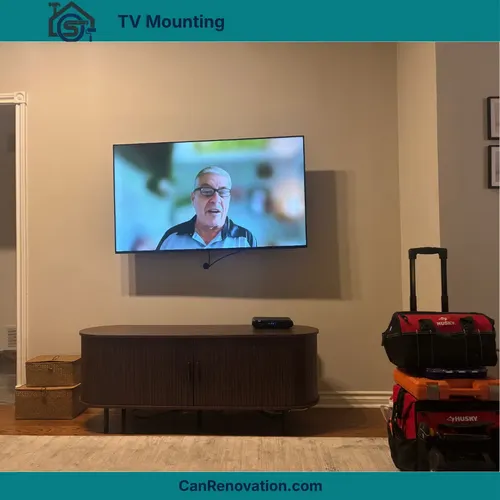 Full-Motion TV Mount Installation – GTA